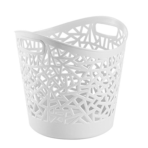 WEIZQ Multifunktionale Wäschekorb Schmutzige Kleidung Wäschekorb Wäschekorb Household Rund Plastik Wäschebox Kinder Spielzeug Organizer Aufbewahrungsbeutel mit Henkel Cover