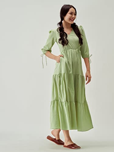 Image of AASK Women Fit and Flare Dress