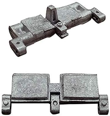 Warp United 1/35 Workable Metal Track Links: German Leopard 2 Tank Model Kit