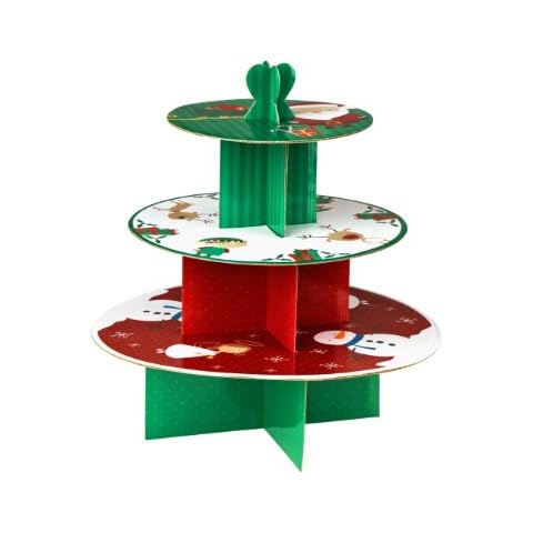 Premier Housewares 3-Tier Cake Stand for Christmas Cover