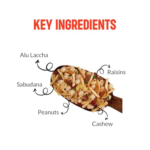 Image of Roasty Tasty Falahari Theekha Meetha Mix Roasted Namkeen Snack 200g | Oil-Free Farari Chiwda | No Onion, No Garlic Farali Namkeen | Healthy Vrat Upwas Fast Namkeen | No Cholesterol No Transfat Healthy Snack for Fasting