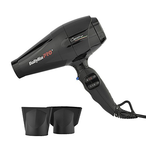 Babyliss Pro BAB6510IE Caruso sušilo za kosu s ionskom tehnologijom, crno, Crno