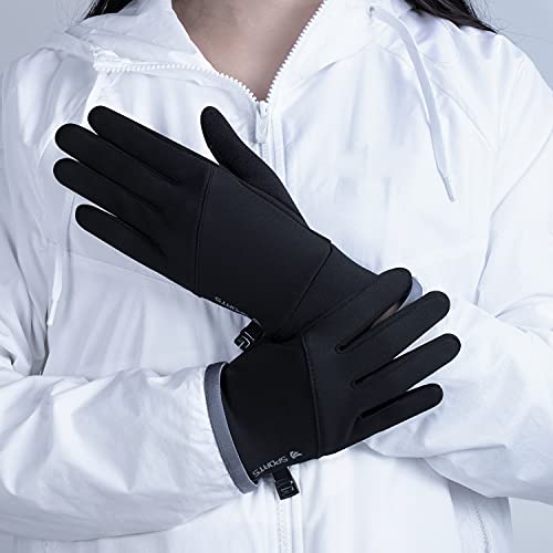 anqier Fahrradhandschuhe Herren Damen Winter Handschuhe- Touchscreen, rutschfest & warm Winddicht für Radfahren, Läuft, Skifahren, Autofahren