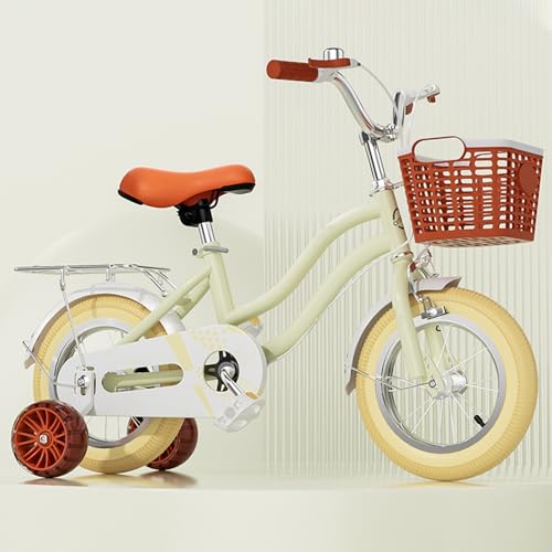 JXHNZYQ 子供用自転車 3-10歳 幼児用 ランニングバイク 高さ調節可能 補助輪付き カゴ付き 自転車 誕生日プレゼント 子供のギフト バランス感覚養成 キッズバイク 贈り物 高さ調節可能 スポーツモデル 男の子女の子 D 18インチ