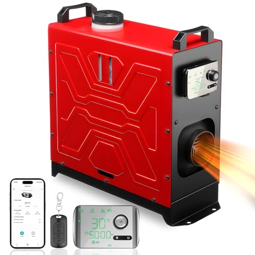 Image of Diesel Heater 12V /24V /110V 8KW APP Remote Control Parking Air Heaters