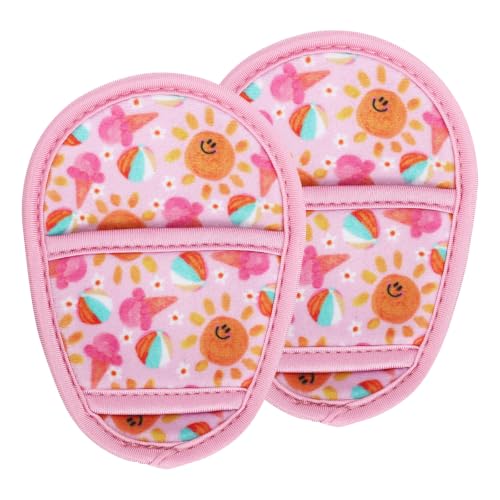 Image of 2 Pack Crotch Area Pad for Stroller, Universal Pram Belt Cushion for Kids