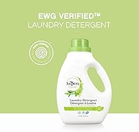 Vista 4 de Detergente natural para ropa eucalipto y romero, 100% natural, orgánico, detergente líquido HE para ropa, vegano, libre de crueldad, biodegradable