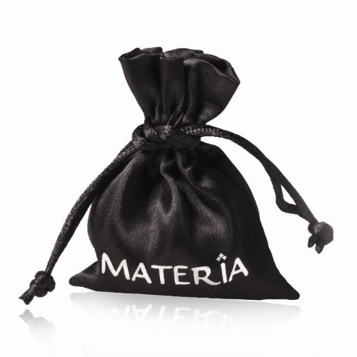 MATERIA Damen Halsband Samt schwarz Textil 2mm 925 Silber Karabiner 8 Längen #K26, Länge Halskette:50 cm