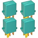 4Pcs G8HN-H70 Automotive Relay, DC12V 20A Micro ISO Plug-in Relay, Compatible for Honda Acura Vehicle