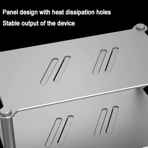 Étagère tour audio HiFi ventilée anti-surchauffe pour lecteur CD