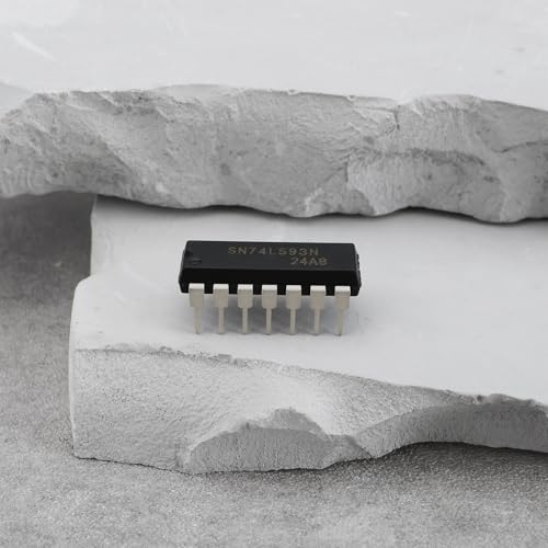 YINETTECH 10Pcs SN74LS93N TI Integrated Circuit Chip 5V Suitable for Embedded Systems Retro Computer Logic Circuits - Thumbnail 6