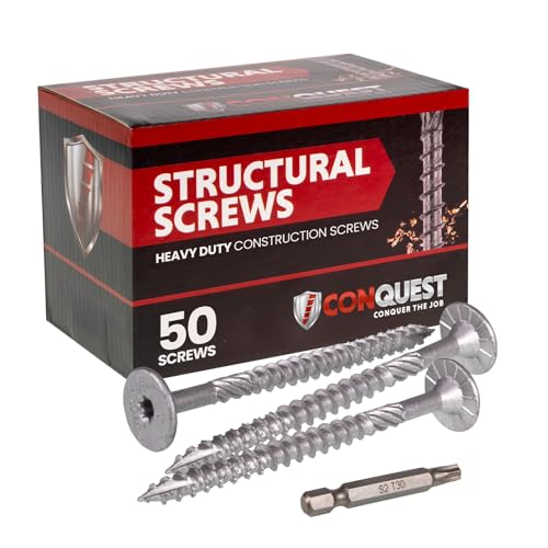 Conquest Structural Wood Screws - 0.275