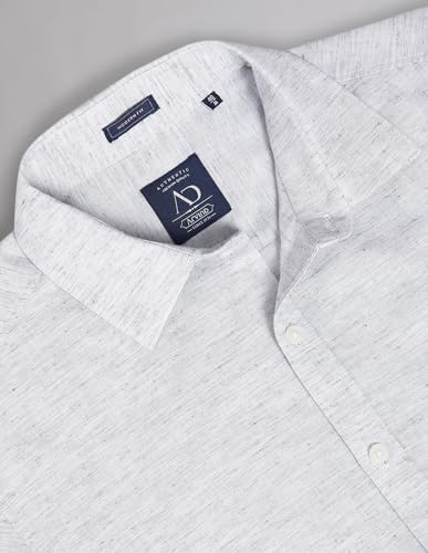 Image of Arvind Modern Slim Fit Heathered Summer Shirt
