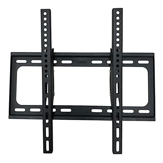 UK-TECH Luta TV väggfäste för 26–55 tum TV LED LCD Plasma passar upp till 137 cm TV-apparater som Sony LG Samsung med 1,4 mm tjocklek