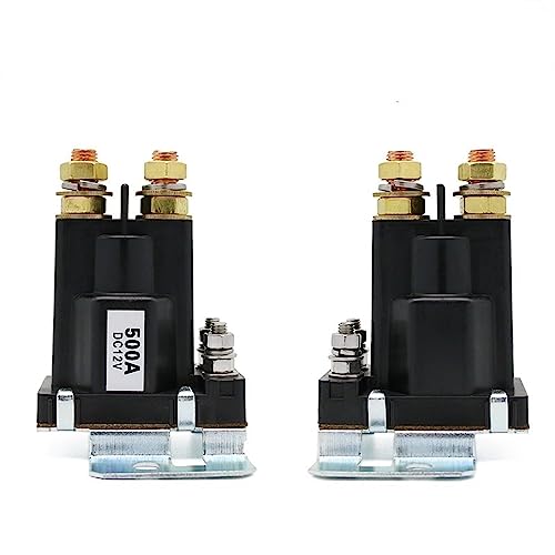 Relais de démarrage double batterie 500A 12V pour isolateur de charge camping-car