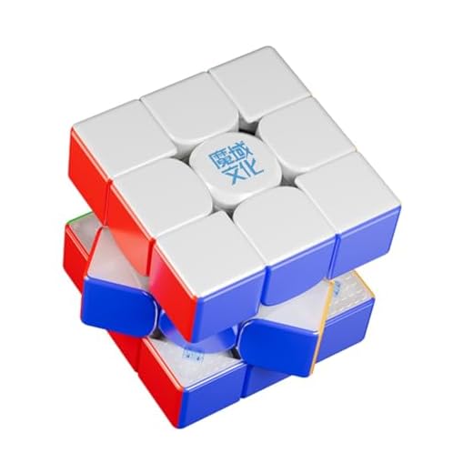 Bukefuno MoYu Super WeiLong V2 20 Ball Core UV MagLev-Version 3x3 (2025) Magnetic Speed Stickerless Cube Magic Puzzle 3x3x3 Spielzeug (20-Magnet-Kugelkern UV-beschichtet)