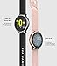 Ringke Bezel Styling Cover for Galaxy Watch Active 2 (44mm Only) Case Bezel Ring Adhesive Accessory - Glossy Rose Gold (GW-A2-44-02)