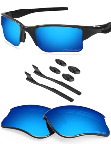 Image of BLAZERBUCK Replacement Lenses & Sock Kit for Oakley Half Jacket 2.0 XL OO9154 Sunglass