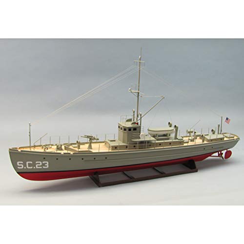 Dumas Products Inc. 1/35 Sc-I Class Sub-Chaser Kit 37.5" Dum1259 Wooden Kits Boats #TOP1