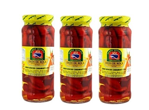 Sabor Mineiro Pimenta Dedo de Moca 11.99oz 300gr (3 Pack)