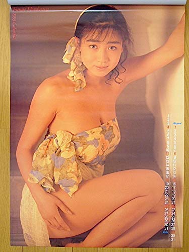 細川ふみえカレンダー1993  7枚（すべて切り離し済み）7.8月のみ無し 細川ふみえカレンダー1993 7枚（すべて切り離し済み）7.8月のみ