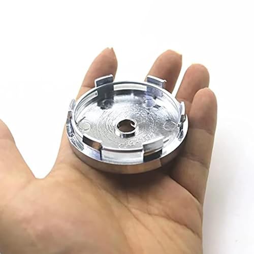 Capuchons de moyeu 60mm pour Mazda : lot de 4 caches centre de roue - 3