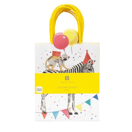 Talking Tables 3 Metre Safari Animal Themed Happy Birthday Paper Party Garland for Girls & Boys, Brown, Mittel - Image 2