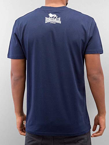 Lonsdale Logo T-Shirt Blu Navy L (UK M)