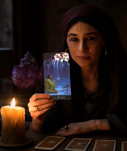 Tarot Card Deck, Tarot Card, Tarot Cards Deck 78 Original, Tarot Cards Deck, Classic Art Nouveau Tarot Cards, Tarot Deck for Tarot Beginners and Experienced Card Layers