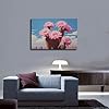 Western Desert - Pink Cactus Decoration Canvas Poster Wall Art Decor Print Picture Paintings for Living Room Bedroom Decoration 16x24inch(40x60cm) #4