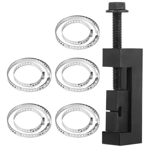 Kit di strumenti di bloccaggio per asse Cv, 1 strumento di serraggio e 10 morsetti regolabili in acciaio inossidabile per riparazioni di stivali giunti CV