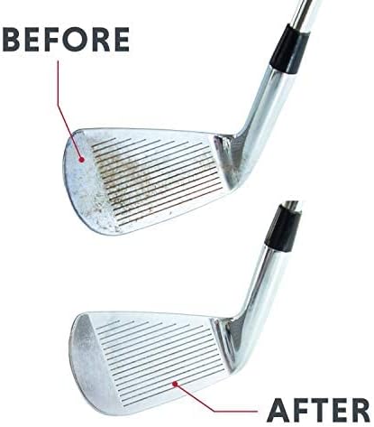 AXKAL Golf Club Brush with Groove Cleaner Magnetic Retractable Clip 1 Pack - Image 5