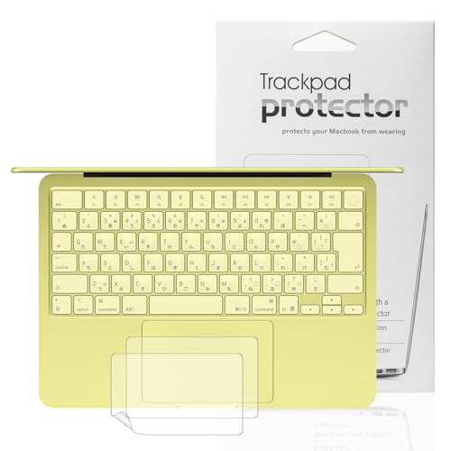 【2枚セッ】For MacBook Neo トラックパッド フィルム Greerass MacBook Neo 13インチ A18 Pro (2026年3月発表モデル) トラックパッド 対応 保護フィルム TPU素材 高透過率 超薄 弾力性 指紋防止 全面保護 気泡防止 撥水撥油 耐衝撃 貼り付け簡単の商品画像（Amazon）