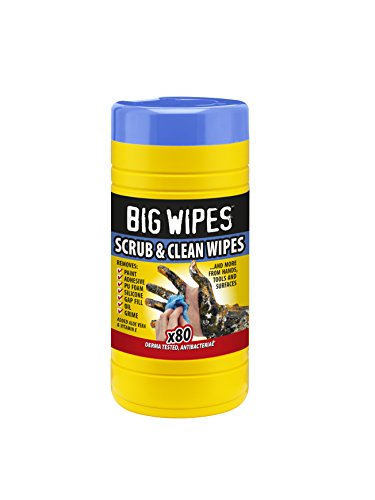 Big Wipes BGW2020 Lingettes Anti-bactériennes Industriales, Lot de 80