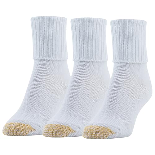 Image of Gold Toe Women's Three-Pack Bermuda Turn-Cuff Sock