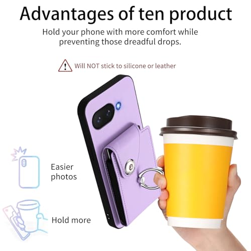 Coque Google Pixel 9A antichoc violette protégeant des chutes de hauteur