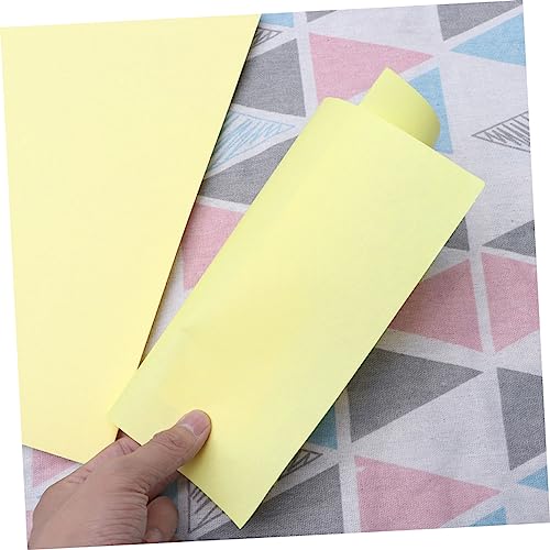 STOBOK 100 Folhas Folhas De Papel Colorido Para Crianças Mandril Papel De Desenho Papel De Refil A4