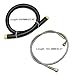 ZTYAFEI Universal Turbocharger Oil Feed and Drain Return Line Kit-Compatible with T3 T4 GT35 T70 T66 T61 T60 T04E T04 GT32 GT40 GT42 GT4088R GT4049R GT42R/RS GT4294R GT4202R