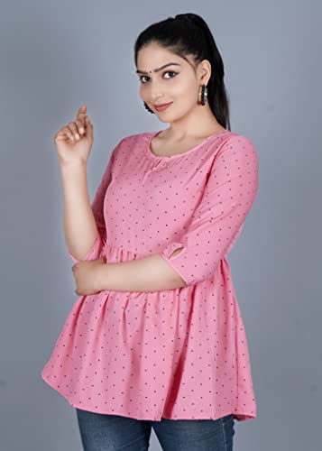 Image of Women's Rayon Anarkali Regular Fit Top