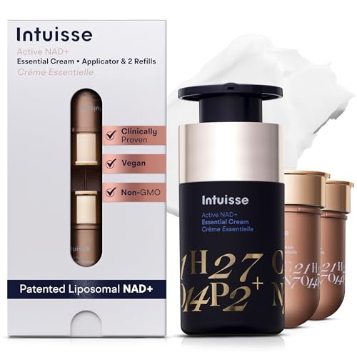 Intuisse NAD+ Peptide Face Cream Patented Pharma-Grade Liposomal NAD+