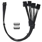 yeesport RTX 4090 4080 4070TI 3090TI 16 pinos (12+4) para cabo de extensão PCI-E 5.0 de 4 x 8 pinos, compatível com as séries 4090 4080 4070TI e RTX3090ti