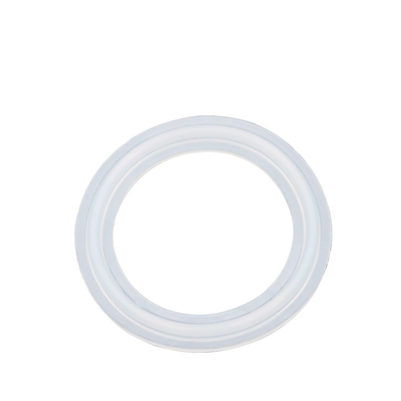 LIUCH Tri Clamp Ferrule Gasket 5 10Pcs ISO Pressure Sanitary Food Grade Seal Washer(Silicon,5 PCS_102MM-119MM)