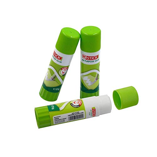 Impresora 3D Barra de pegamento Pegatinas sólidas Pegamento de impresión Pegamento de cama de calor PVP para cama caliente Filamento de impresión PLA ABS PET PETG Paquete de 3pcs