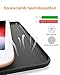 DTTO for iPad Air 1st Edition Case, (NOT for iPad Air 2 and Air 3) Ultra Slim Lightweight Smart Trifold Stand with Flexible Soft TPU Back Cover [Auto Sleep/Wake], Black