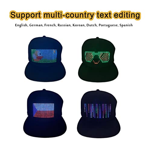 Generic Capa de Tela LED Fashion Glow Editável para Club Stage Performance Festival