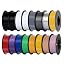PETG-16*1KG-Black*2+White*2+Grey*1+Red*1+Blue*1+Green*1+Orange*1+Silver*1+Clear*1+Yellow*1+Purple*1+Skintone*1+Gold*1+Pink*1