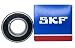 2PACK SKF 6205-2RSH/C3 25X52X15mm C3 Clearance Double Rubber Seal Bearings