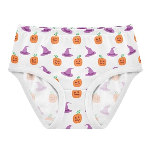 Girls' Underwear Halloween Pumpkin Witch Toddle Brief Panties 2303566 - Main Image