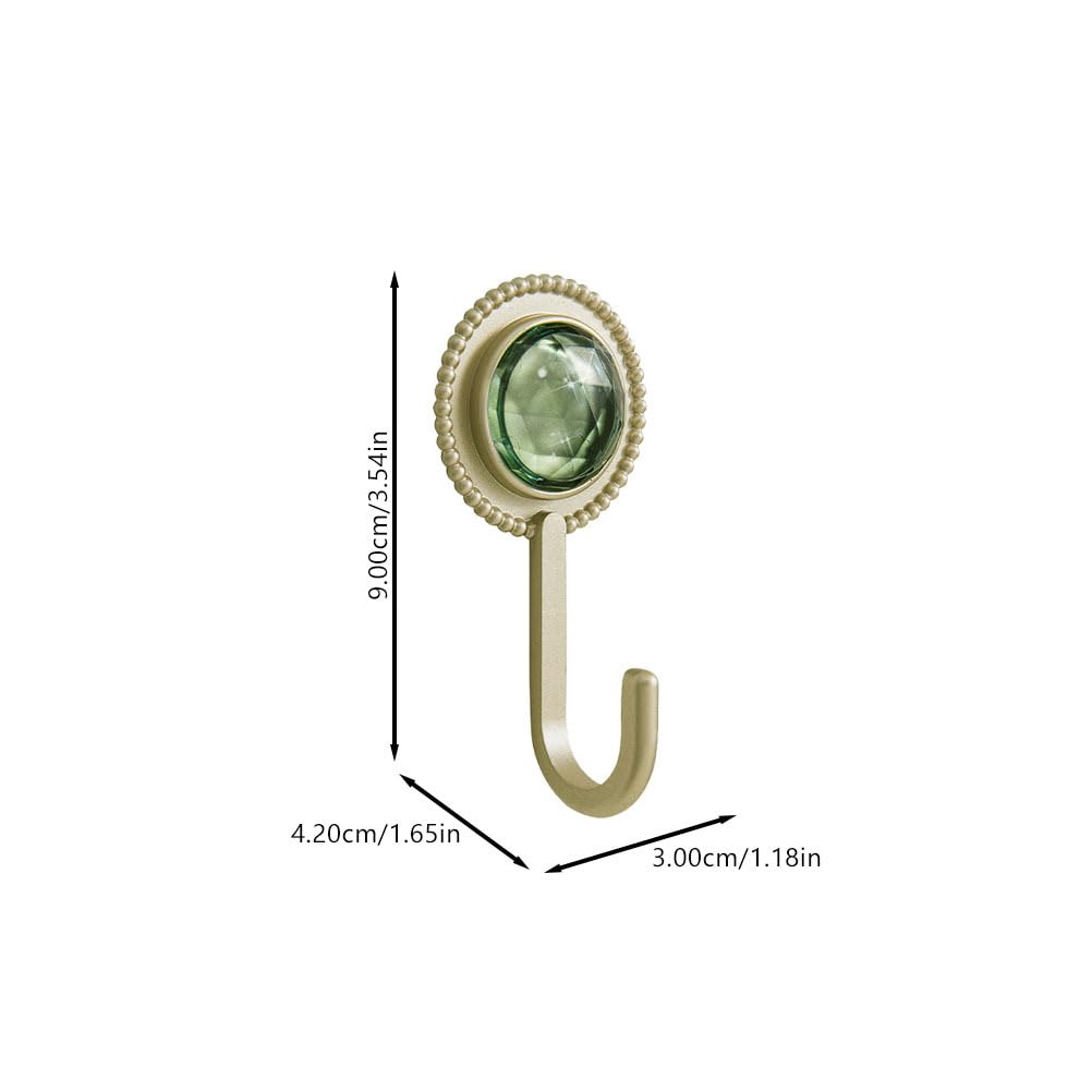 Alipis Klebehaken Retro 16 Stk Retro-diamant-klebehaken Wohnkultur Wandbehang Selbstklebender Haken Für Badezimmer Kleine Wandhaken Schlüssel Kleiderhaken Lagerregal Wandhalterung Klebriger Haken Wie