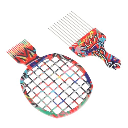 Raquette à Friser et Peigne en Métal, Enroulez Chaque Mèche, Effet Accrocheur, Structure Robuste, Coiffage Quotidien, Avec Dents Renforcées, Convient à Divers Types de Cheveux,